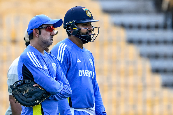 Gautam Gambhir and Rohit Sharma | Getty