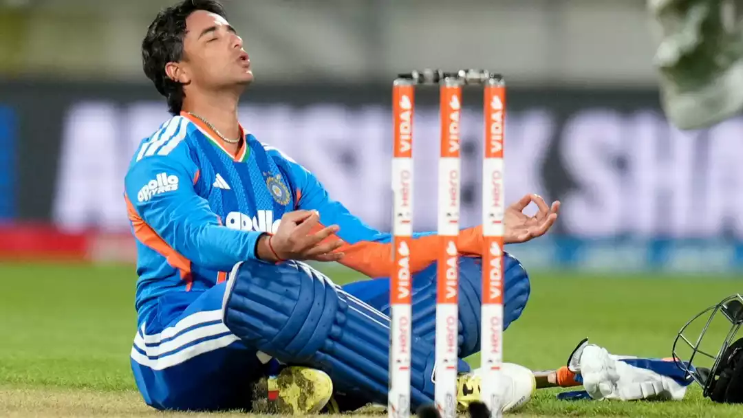 Abhishek Sharma slammed 113 in 38 balls with 11 sixes and 9 fours in Wellington T20I|  Getty