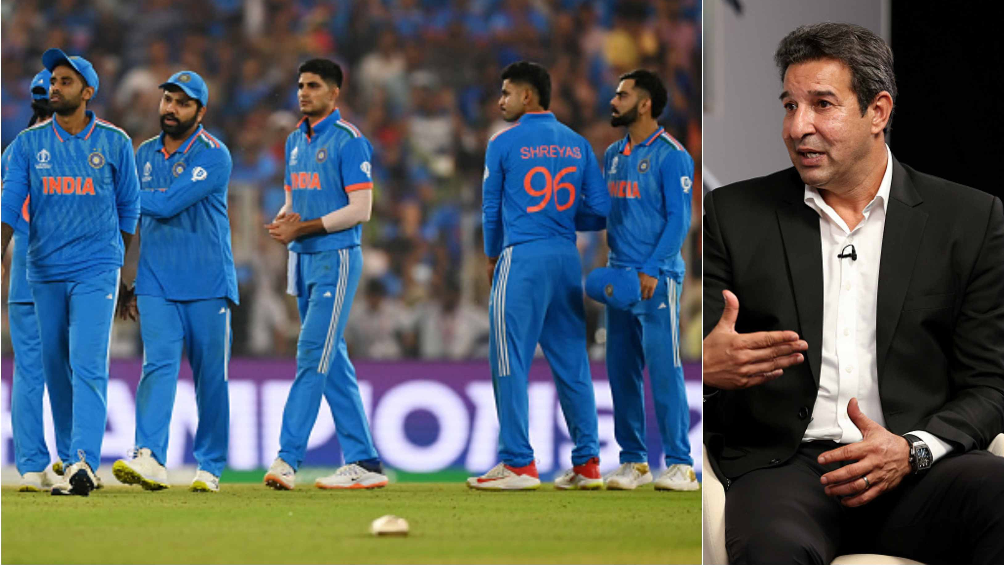 “Accept your mistake too,” Wasim Akram says fans, social media and TV channels declare India World Cup winners before final