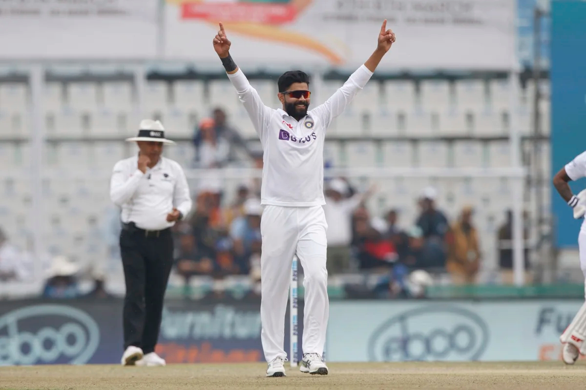 Ravindra Jadeja was named the Player of the Match for his 9 wickets and 175* run knock | BCCI