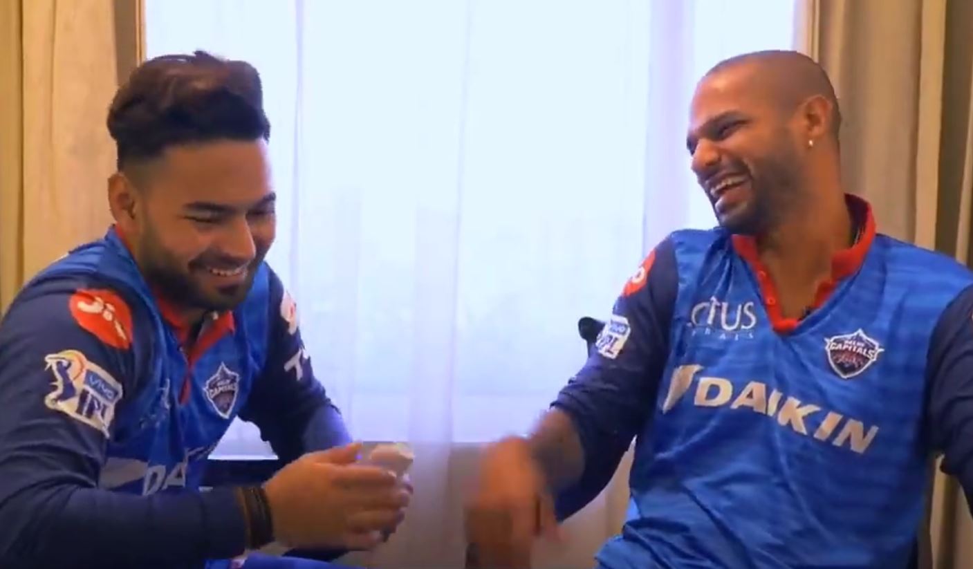 Dhawan advised Pant to drive carefully and slowly | Twitter