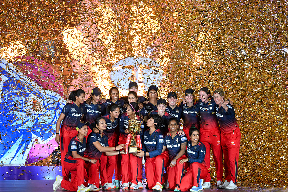 RCB clinched their maiden WPL title | Getty