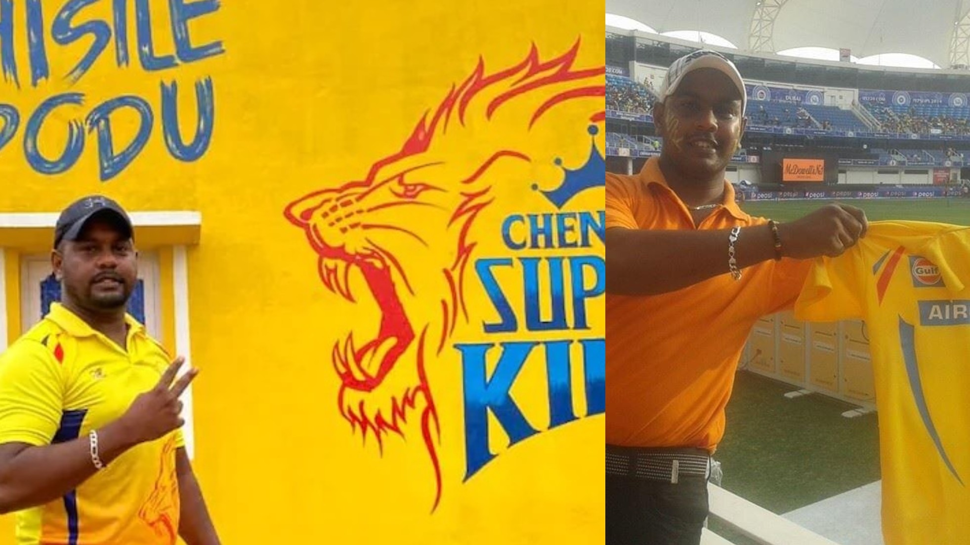 IPL 2020: Die-hard MS Dhoni fan spends INR 1.5 lakh to paint his house in CSK yellow