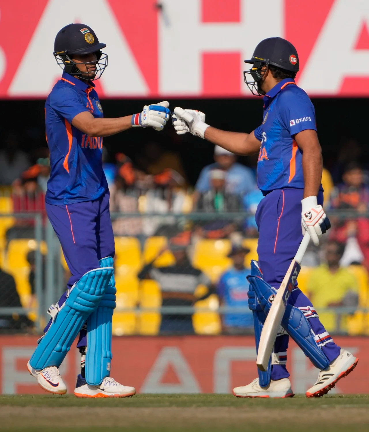 Rohit Sharma (83) and Shubman Gill (70) added 143 runs for opening wicket | BCCI