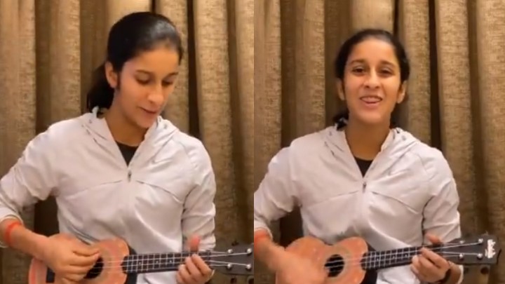 WATCH: Jemimah Rodrigues shows off her singing skill with a mashup of Bollywood classics