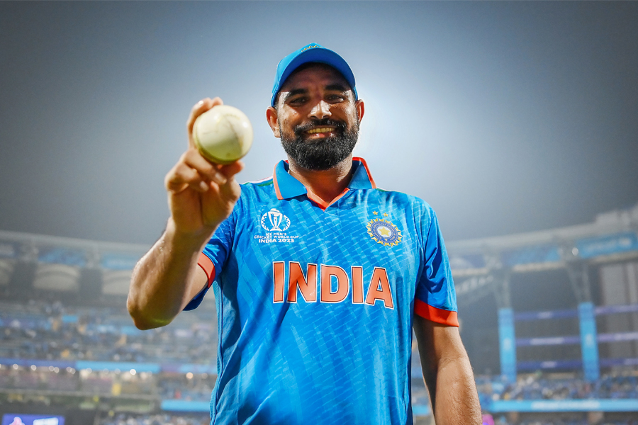 Mohammad Shami has 16 wickets from 4 matches in ongoing ICC World Cup 2023 | Getty