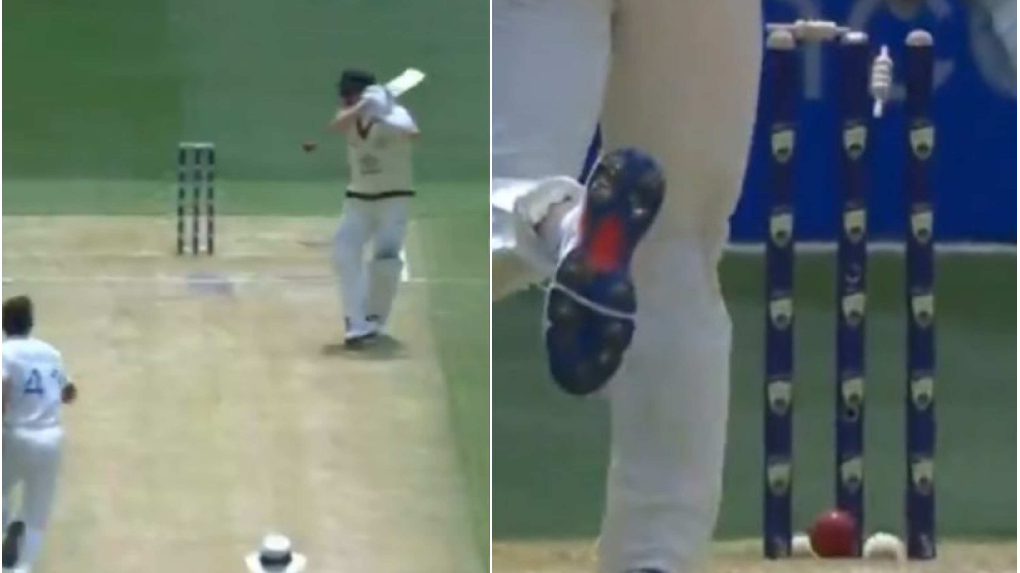 BGT 2024: Steve Smith gets out in bizarre fashion as ball hits leg and goes on to dislodge bail during MCG Test