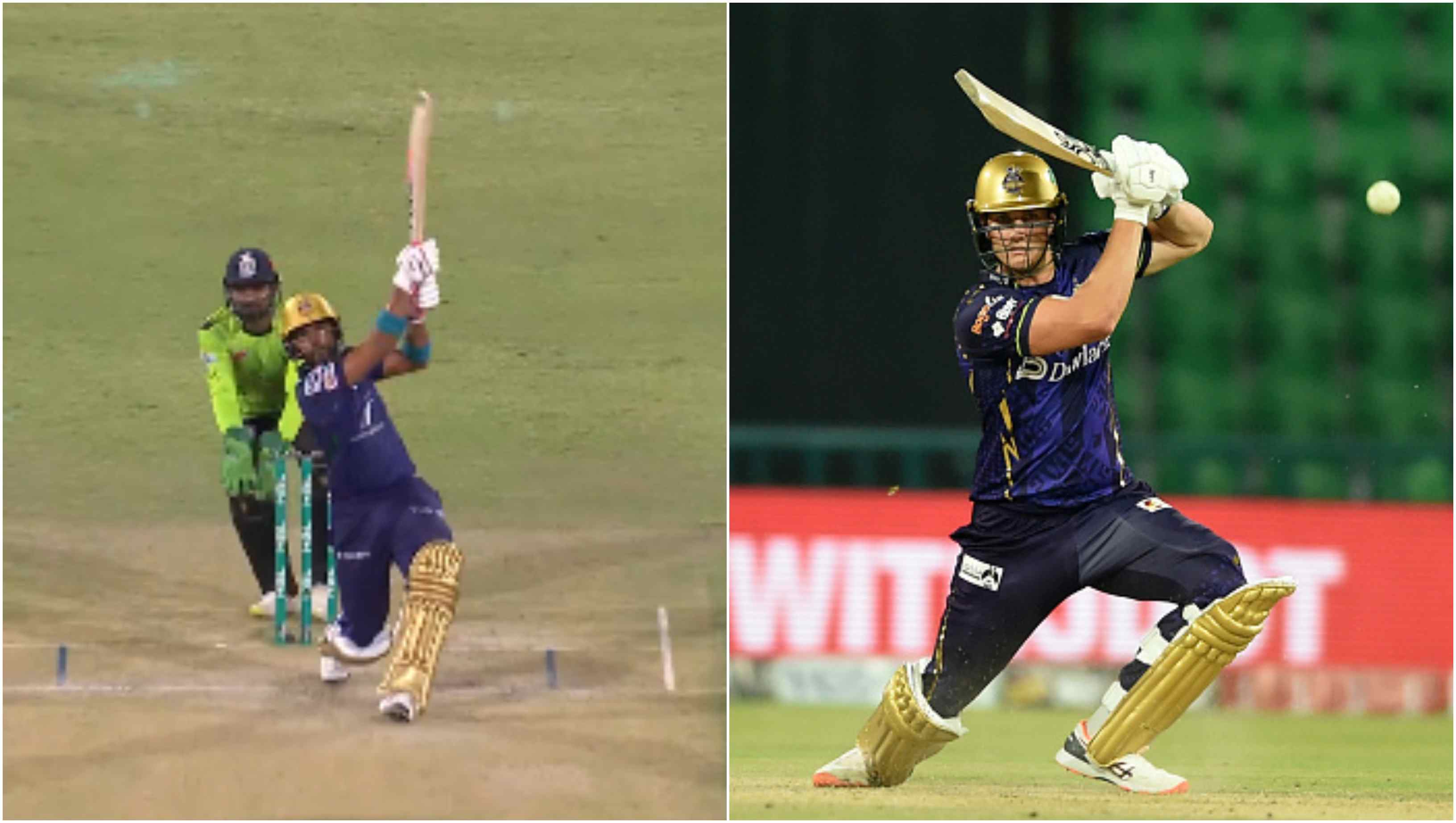 Both Dinesh Chandimal and Bevon Jacobs featured in Quetta's playing XI against Lahore | X