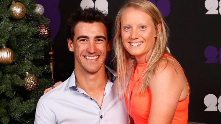 Mitchell Starc and Alyssa Healy | Getty