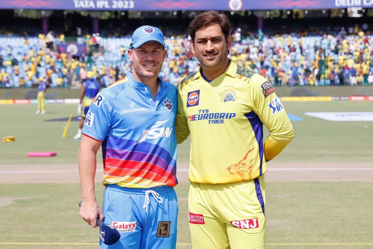 CSK won the toss and chose to bat first against DC | BCCI-IPL