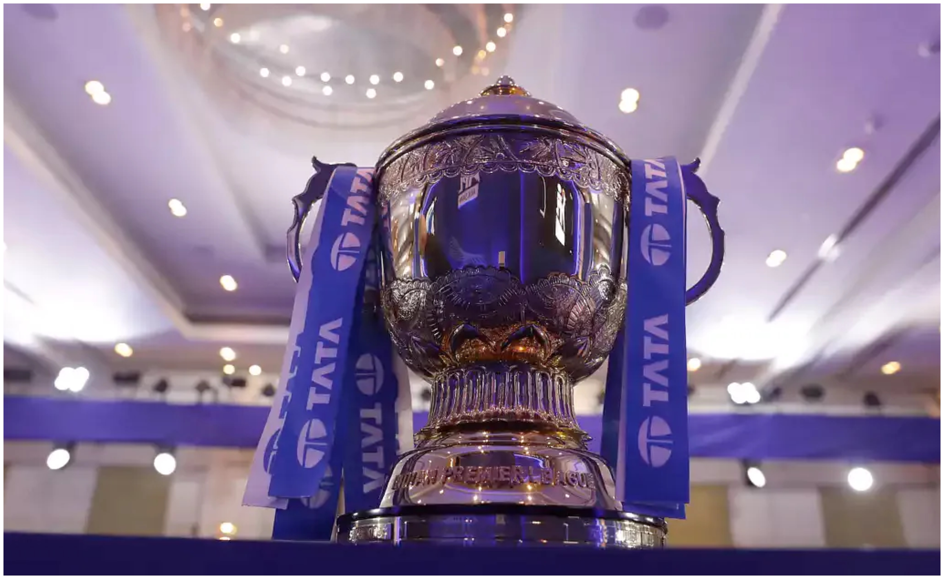 The Indian Premier League trophy | BCCI/IPL
