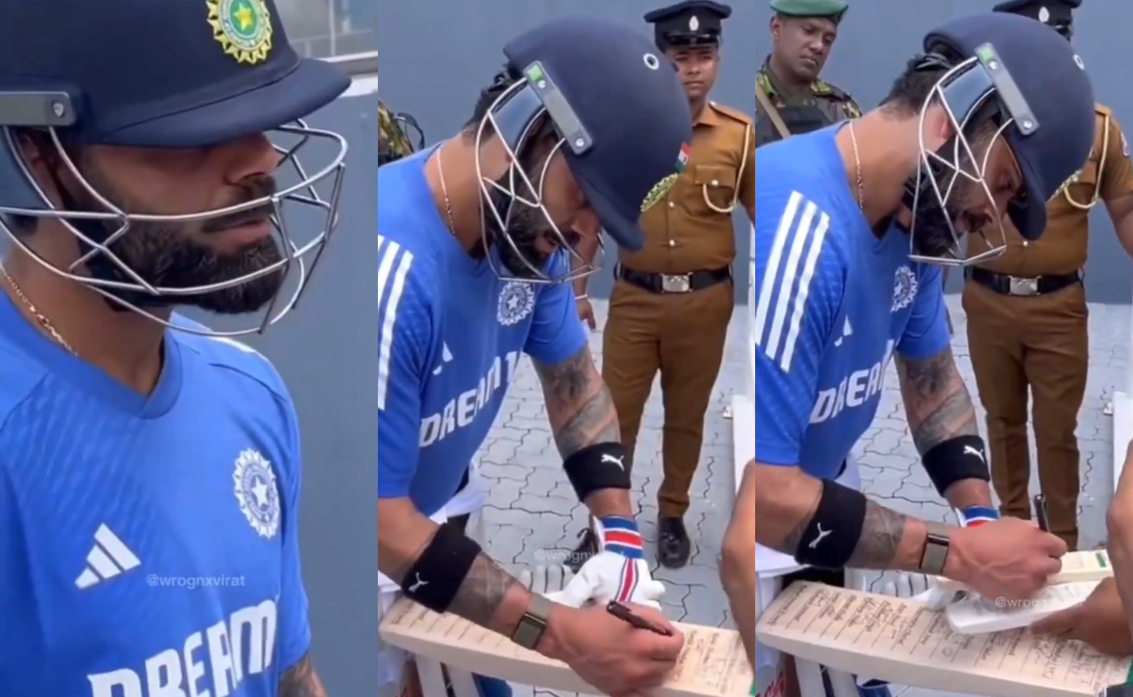 Virat Kohli's funny interaction with a fan | X