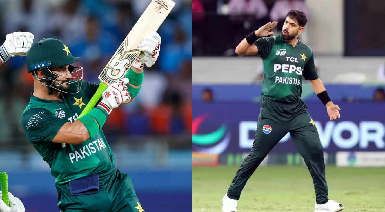 Sahibzada Farhan and Haris Rauf | Getty