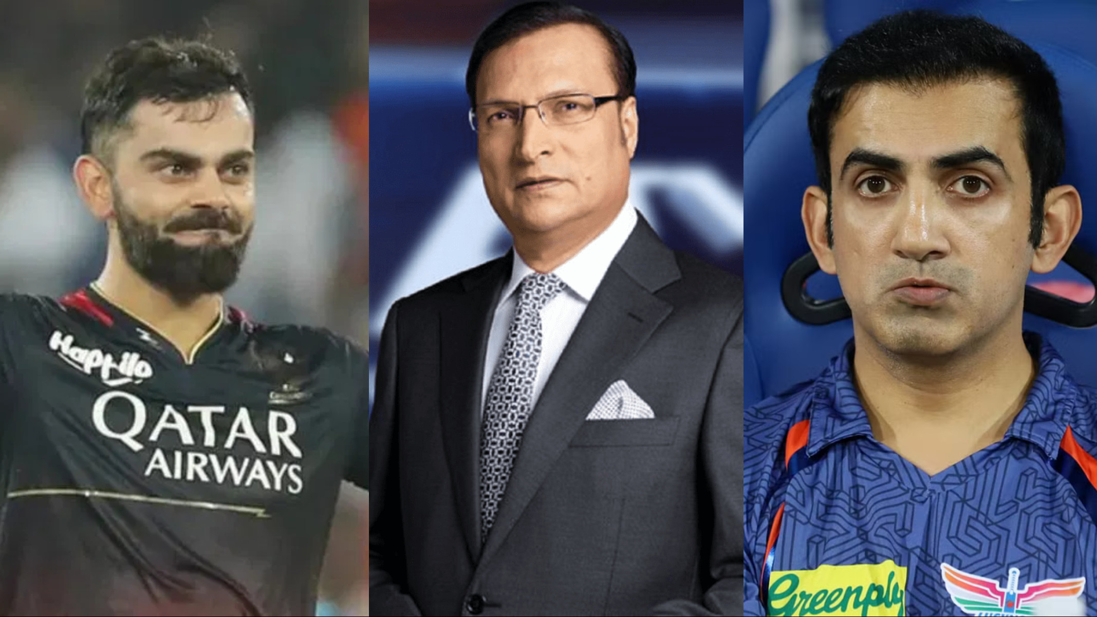 IPL 2023: ‘Somebody somewhere may not be happy’- Rajat Sharma’s veiled jibe at Gautam Gambhir after Virat Kohli’s 100