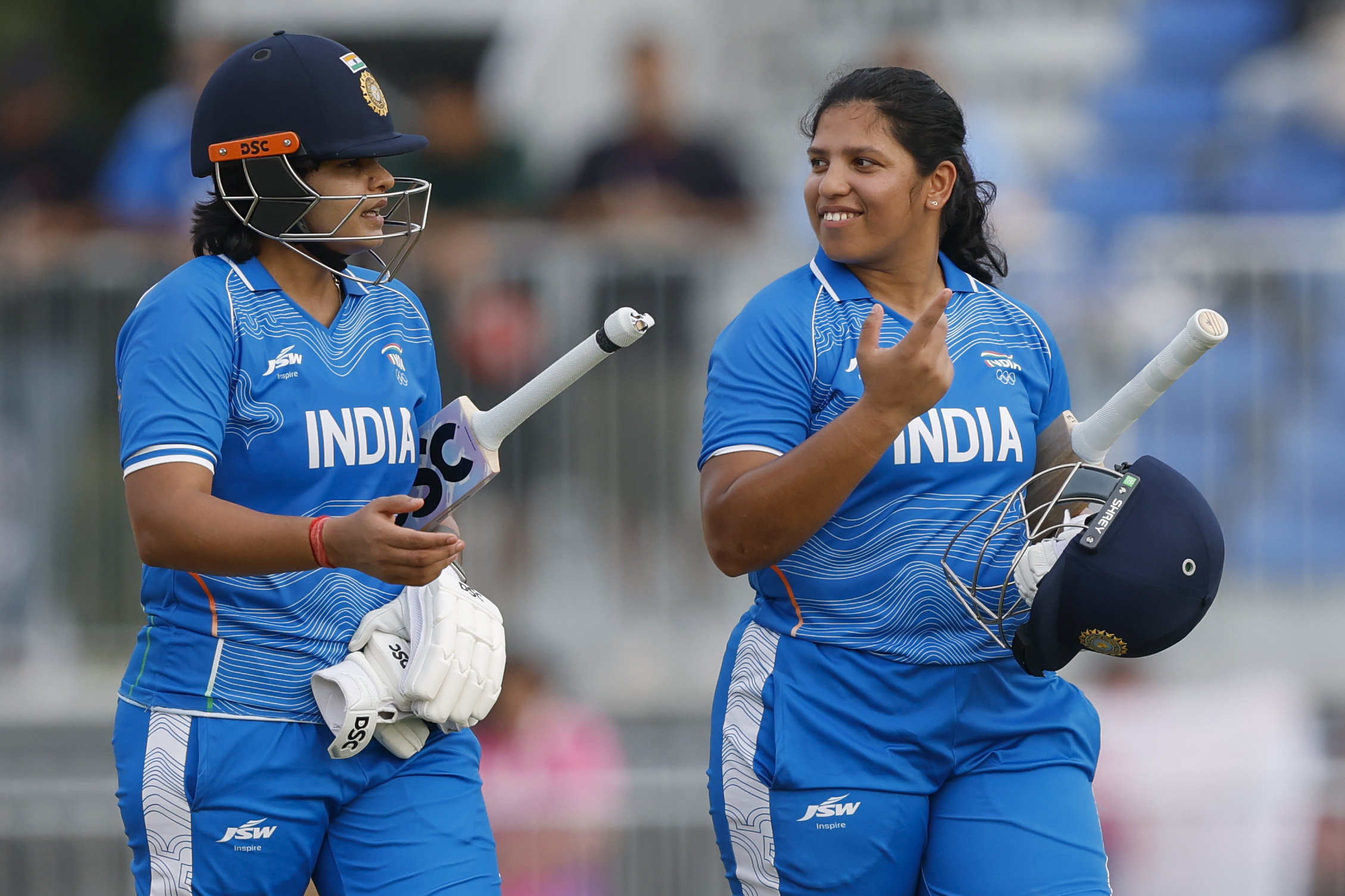 India Women's team after defeating Japan in Asian Games 2026 quarterfinal | BCCI 