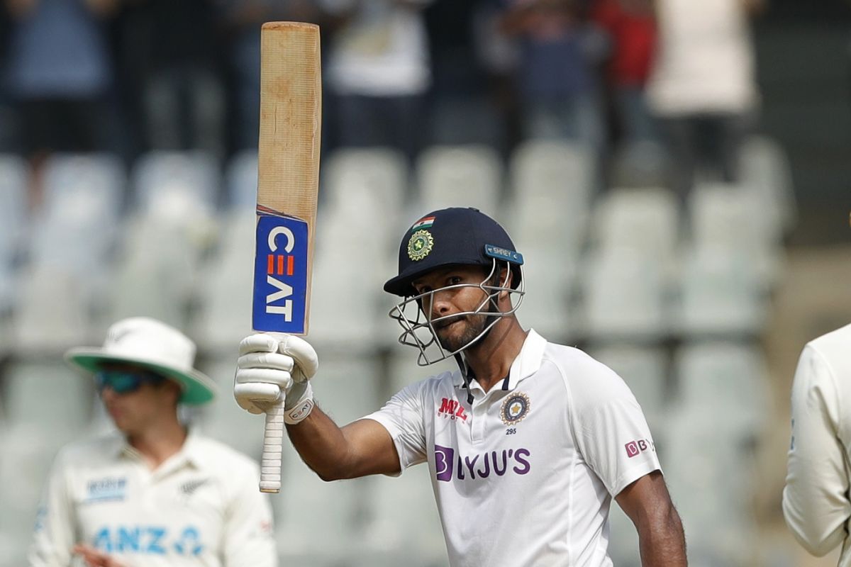 Mayank Agarwal hit a knock of 155 against New Zealand | BCCI