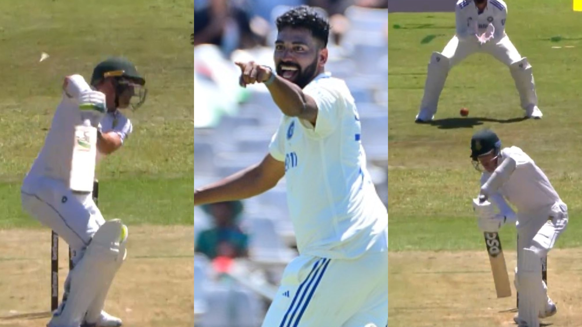 SA v IND 2023-24: WATCH- Mohammed Siraj takes career-best Test figures as he destroys South Africa batting