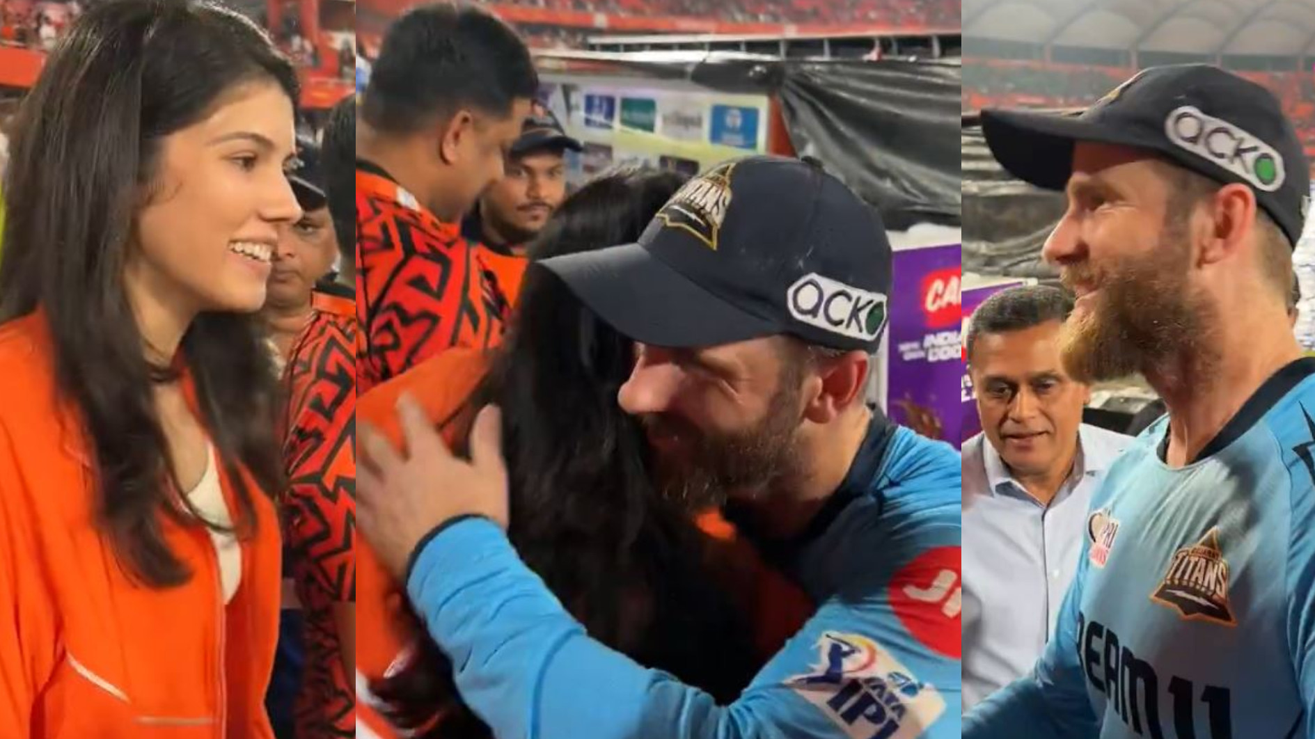 IPL 2024: WATCH- SRH owner Kavya Maran meets Kane Williamson; duo shares warm hug