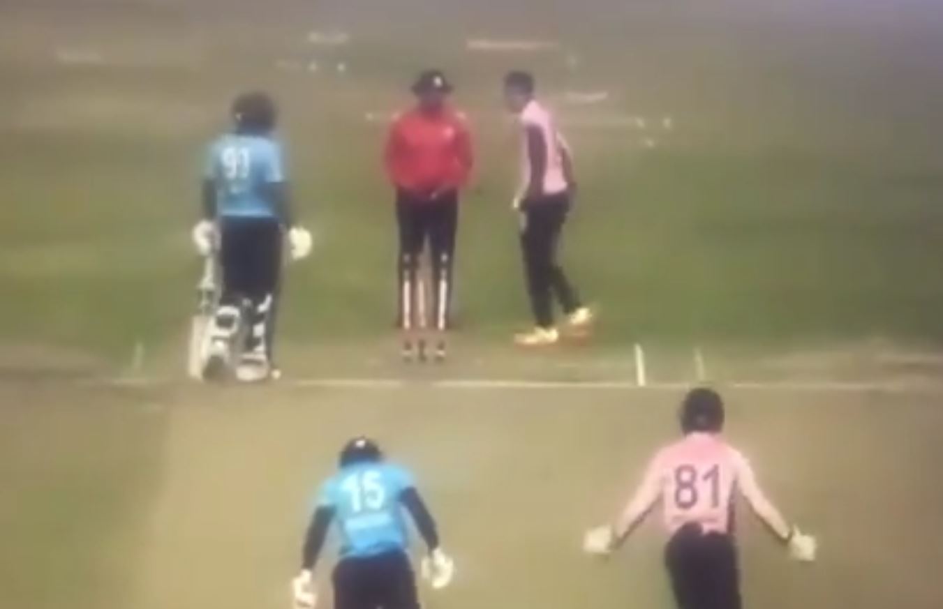 Shakib Al Hasan argues with the umpire during a DPD T20 League match | Twitter