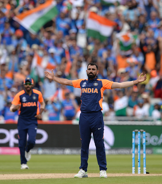 Mohammad Shami took a hat-trick in the 2019 World Cup | Getty