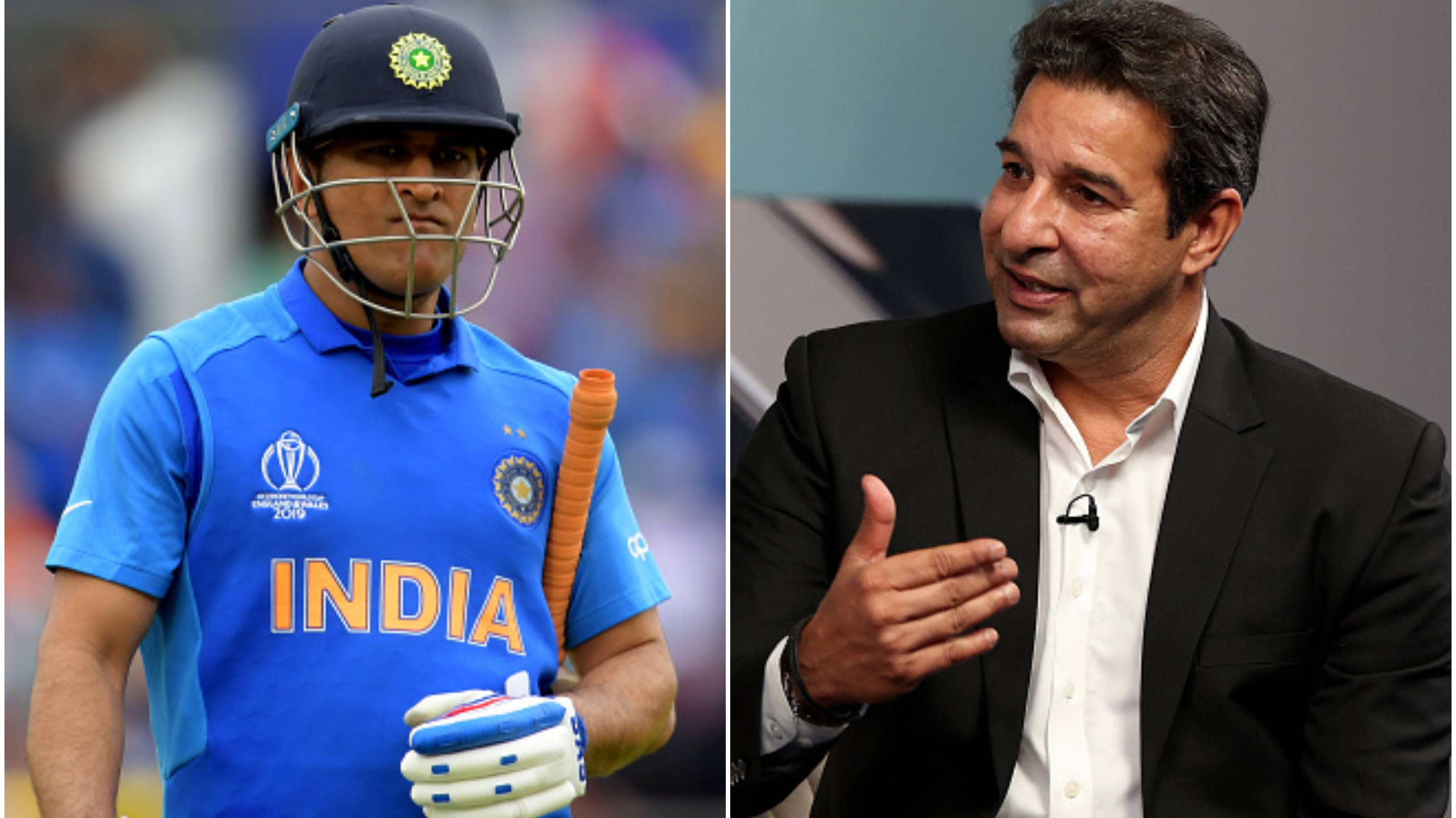 “He could have still played for India if he wanted to,” Wasim Akram on MS Dhoni
