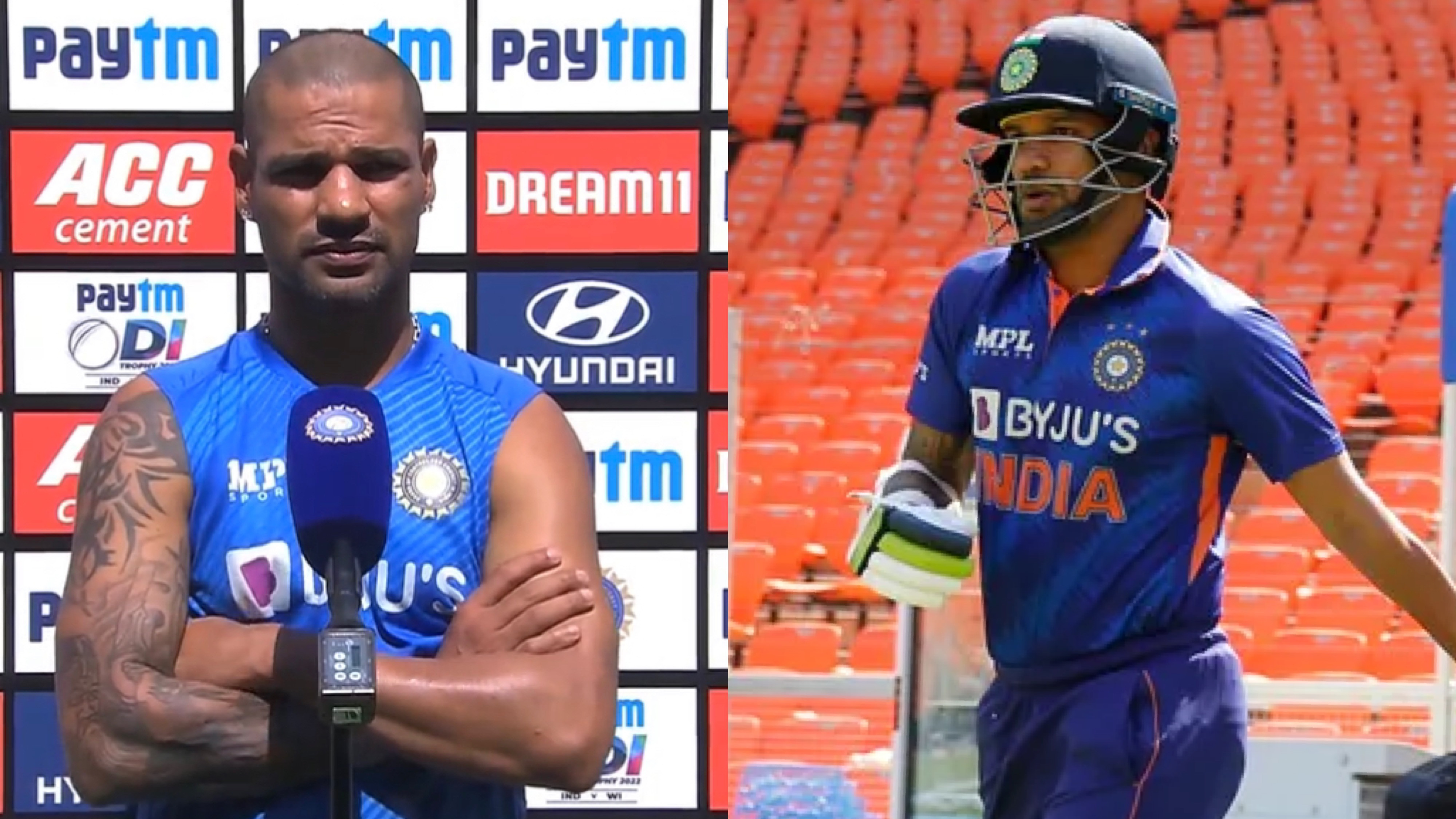 IND v WI 2022: WATCH - “Shifted my focus from…”, Dhawan on India's opening pair dilemma in ODIs