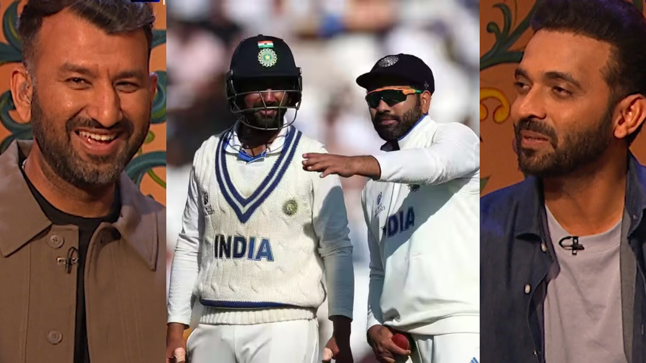WATCH- “Bhai sahab ko fielding nahi karni thi”- Ajinkya Rahane reveals Cheteshwar Pujara’s reluctance to field after batting
