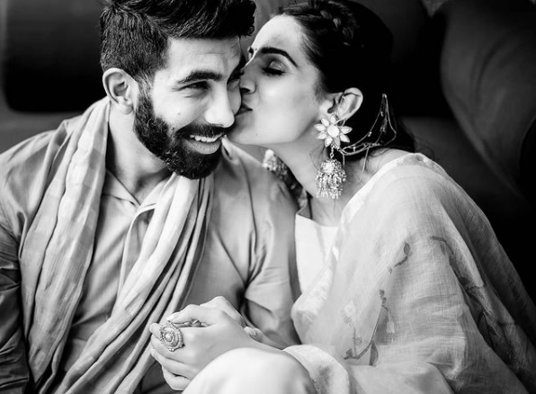 Jasprit Bumrah shared a romantic picture with wife | Instagram