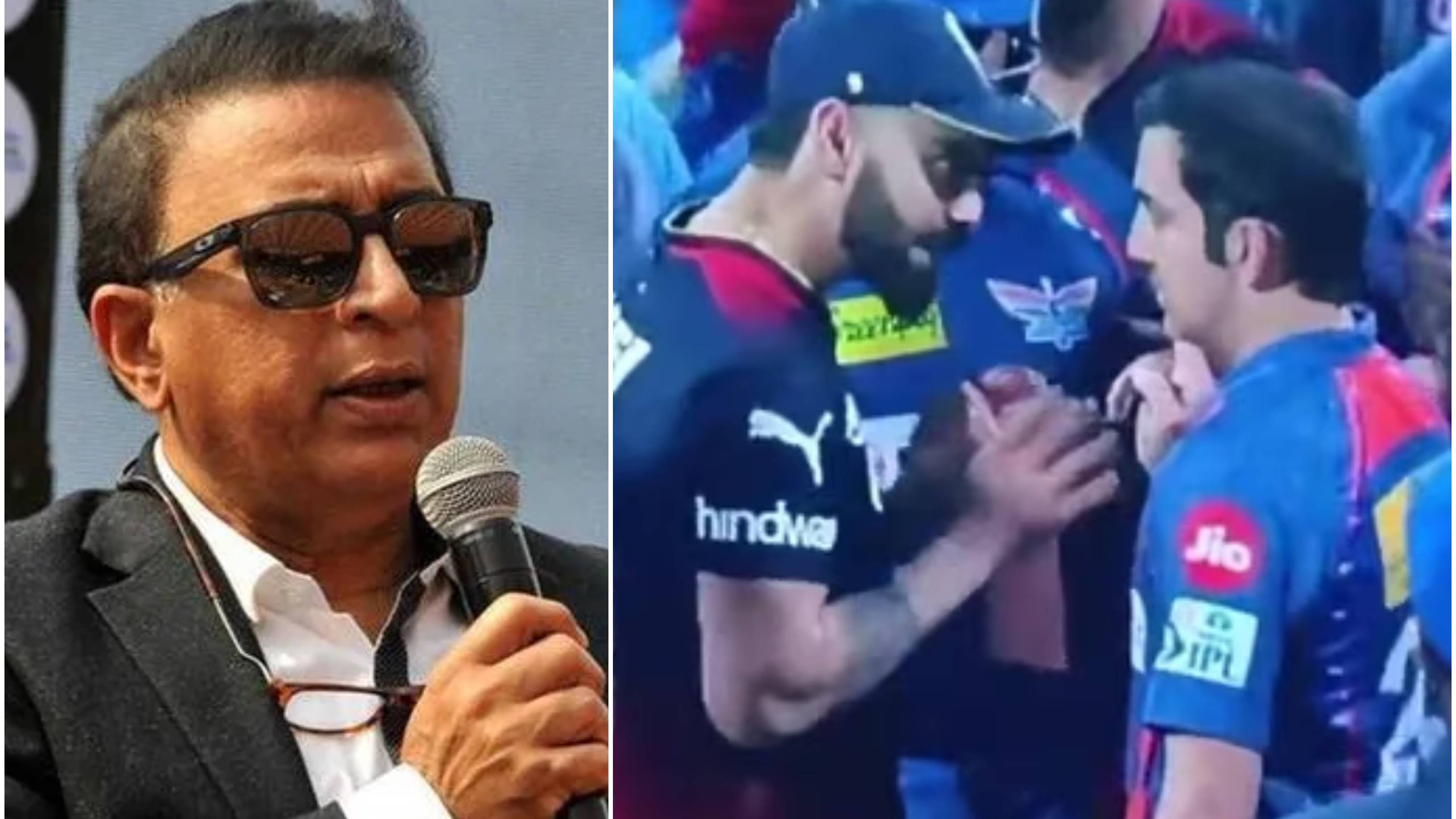 IPL 2023: “Something that will hurt the team,” Gavaskar calls for stricter punishment for players involved in verbal spat