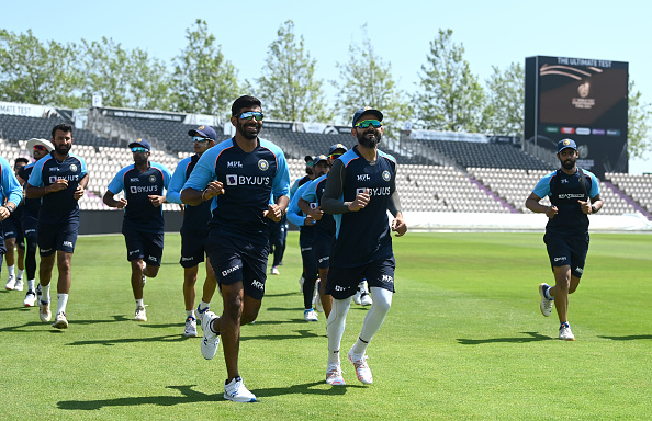 Team India training ahead of the WTC final | Getty