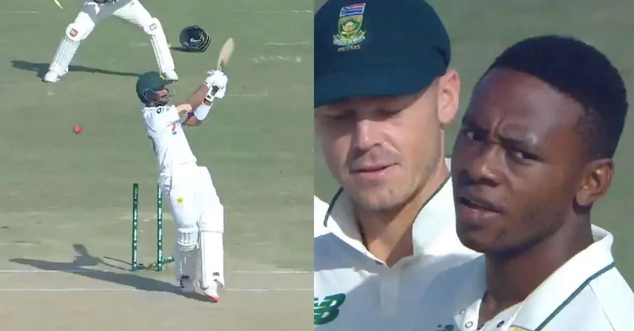 Rabada achieved the milestone by removing Hasan Ali in Pakistan's 1st innings | Screengrab