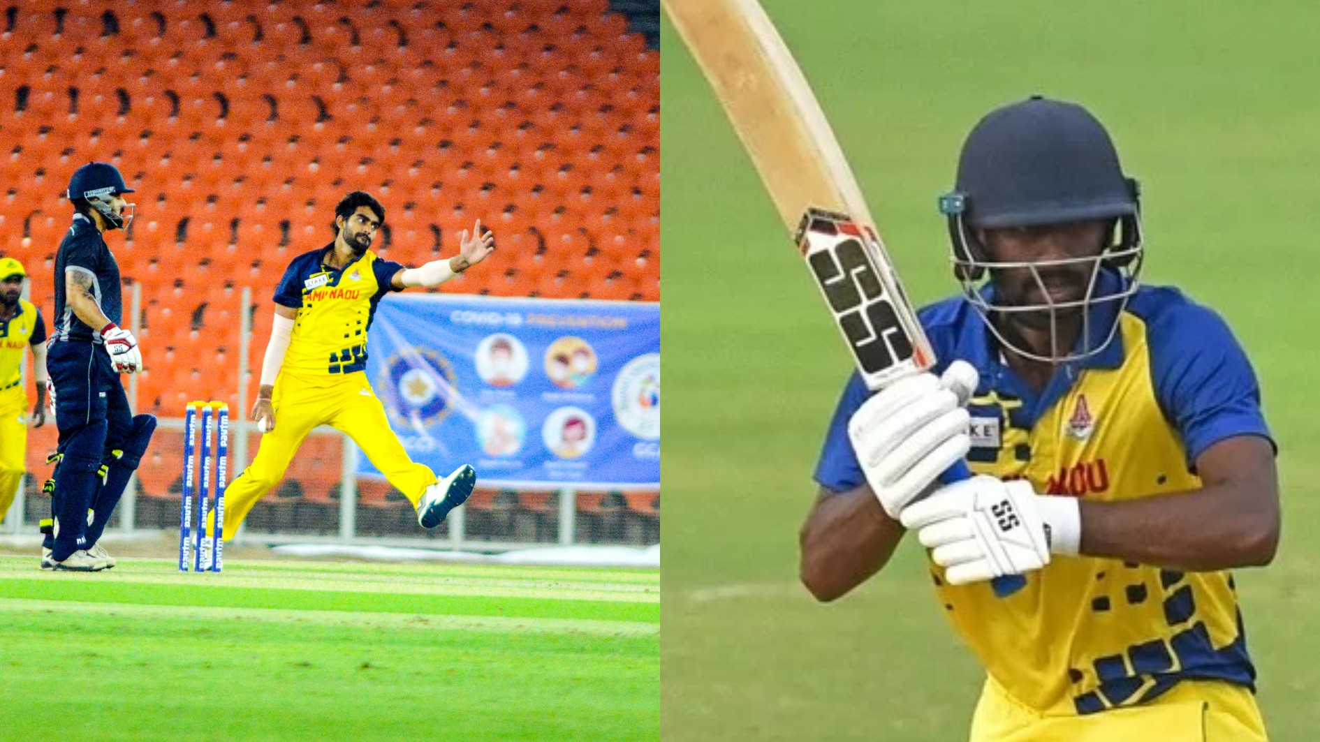 SMA Trophy 2021: Sonu Yadav and Baba Aparajith put Tamil Nadu in SF with 5-wicket win over Himachal in 2nd QF 