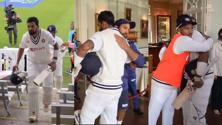 ENG v IND 2021: WATCH - KL Rahul receives a warm welcome in the dressing room after century at Lord's