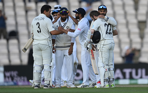 India and New Zealand last met in the WTC Final in Tests | Getty Images