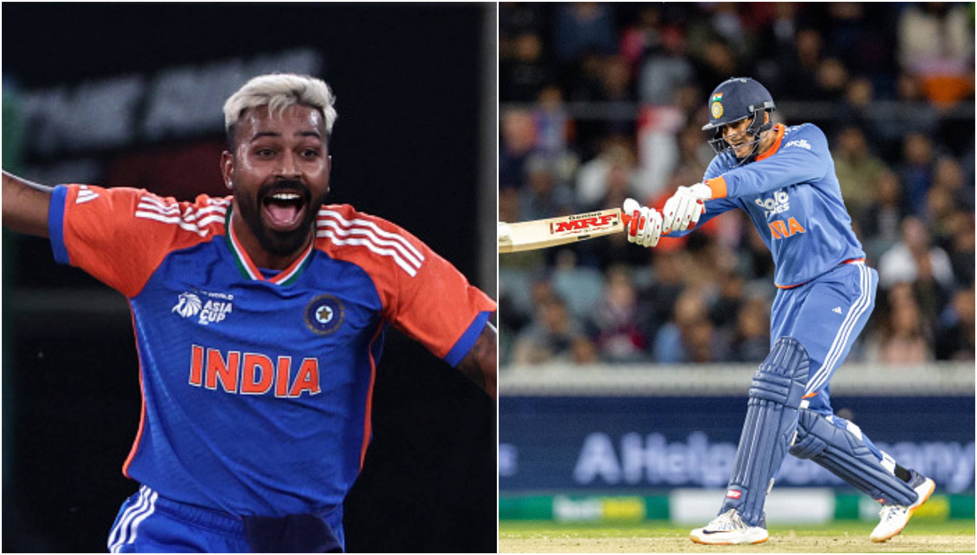 Hardik Pandya and Shubman Gill | Getty