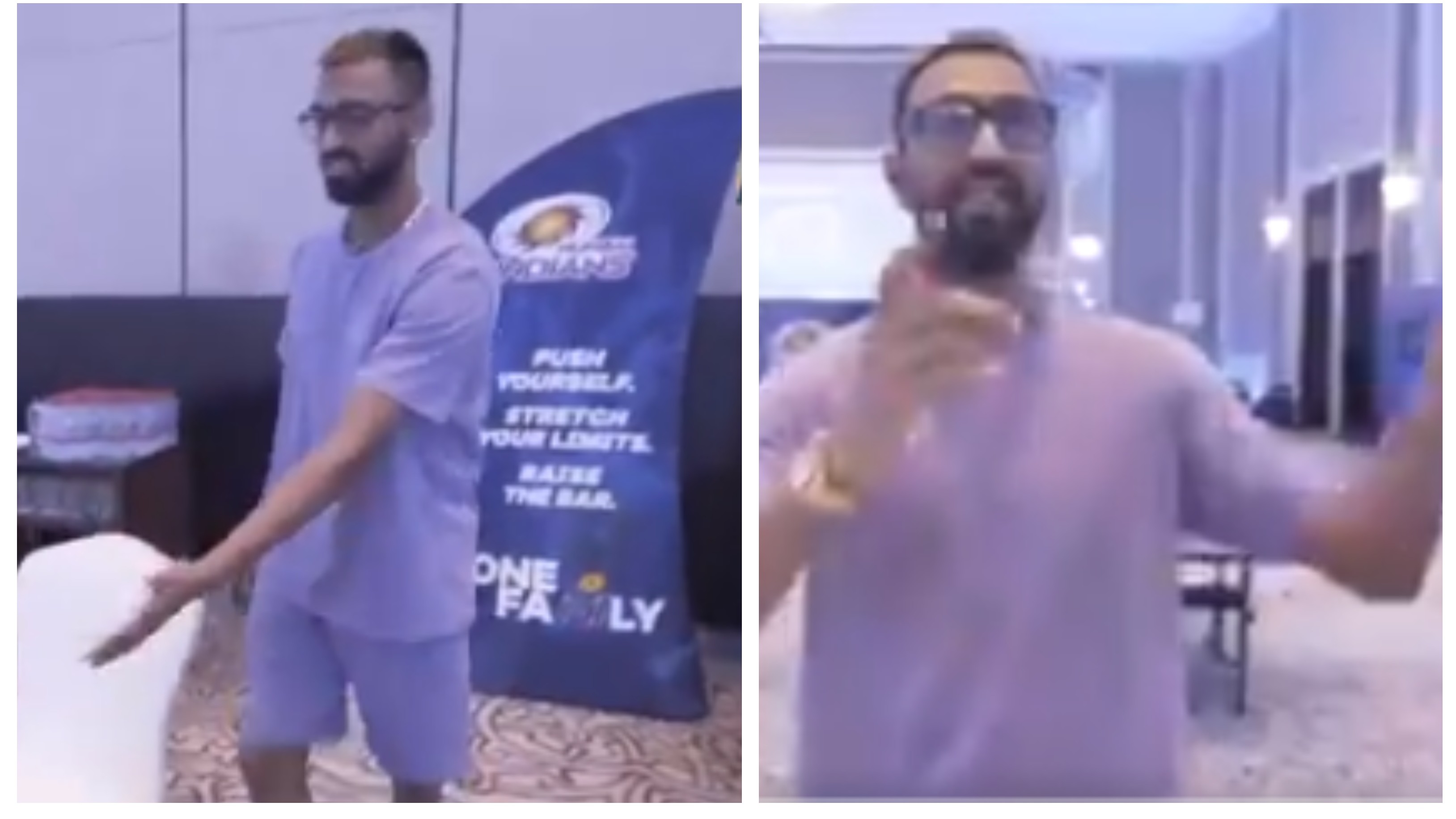 IPL 2020: WATCH – Krunal Pandya shows facilities provided by MI franchise in the team room