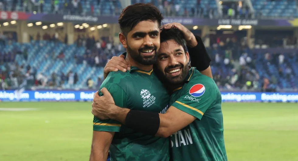 Mohammad Rizwan and Babar Azam led the batting charts in T20Is in 2021 | Getty