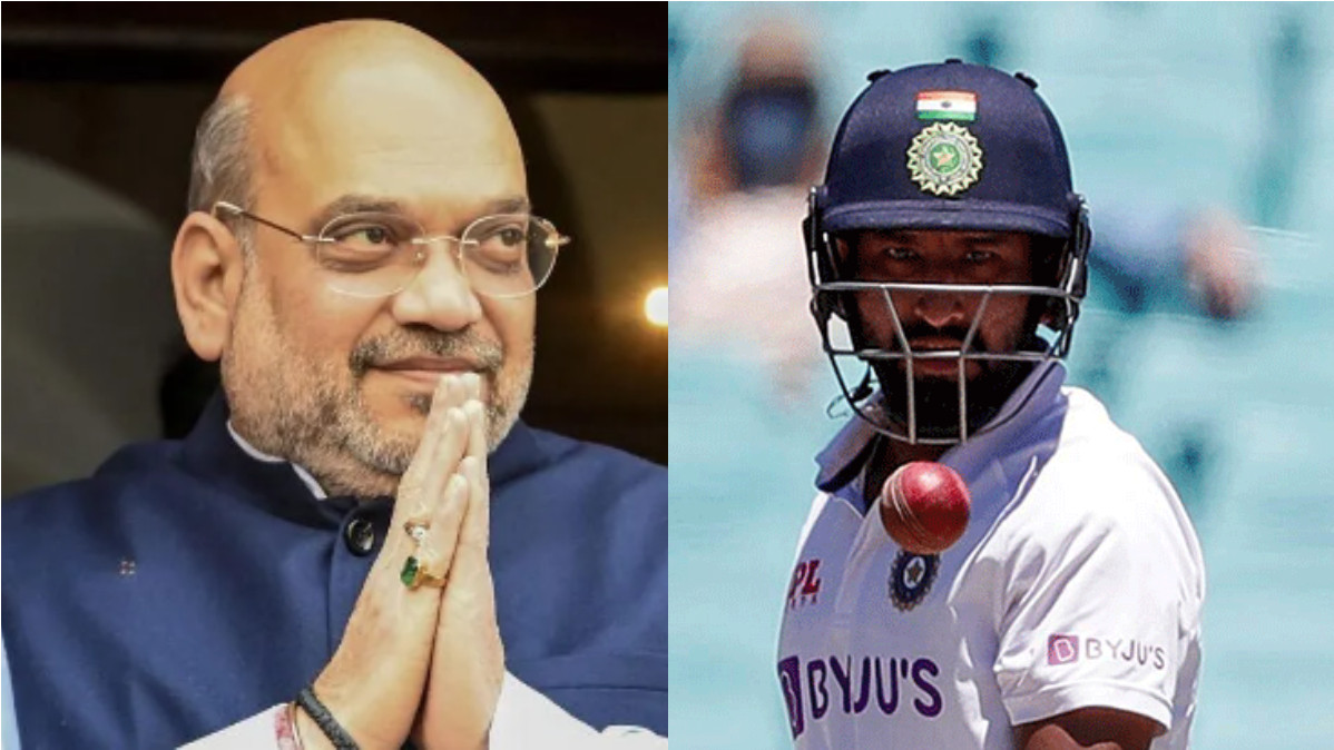 IND v ENG 2021: Amit Shah wishes Cheteshwar Pujara scores a double century in D/N Test in Ahmedabad