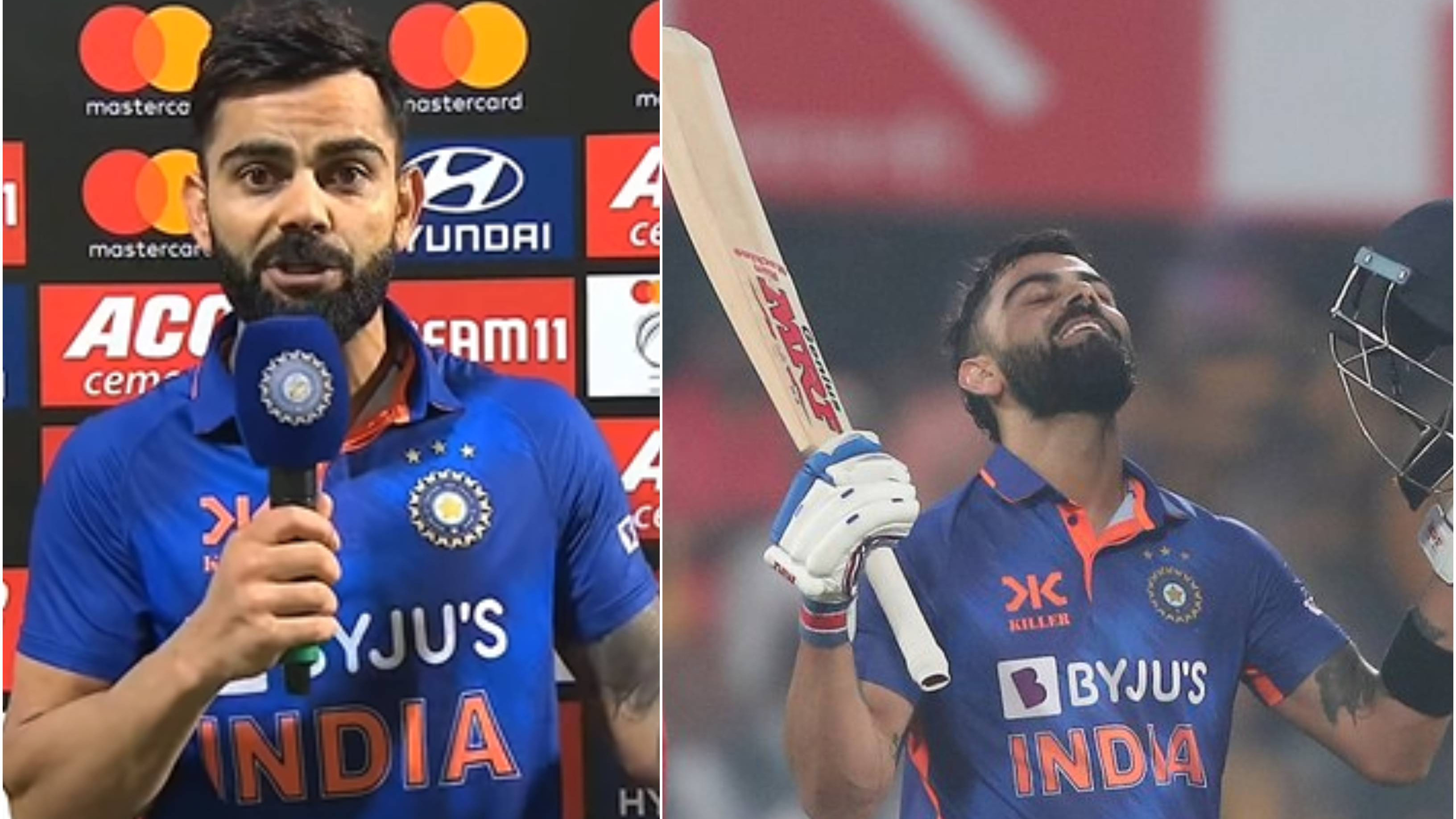 IND v SL 2023: WATCH – “Happy I was able to maintain the tempo,” Virat Kohli after slamming his 45th ODI ton