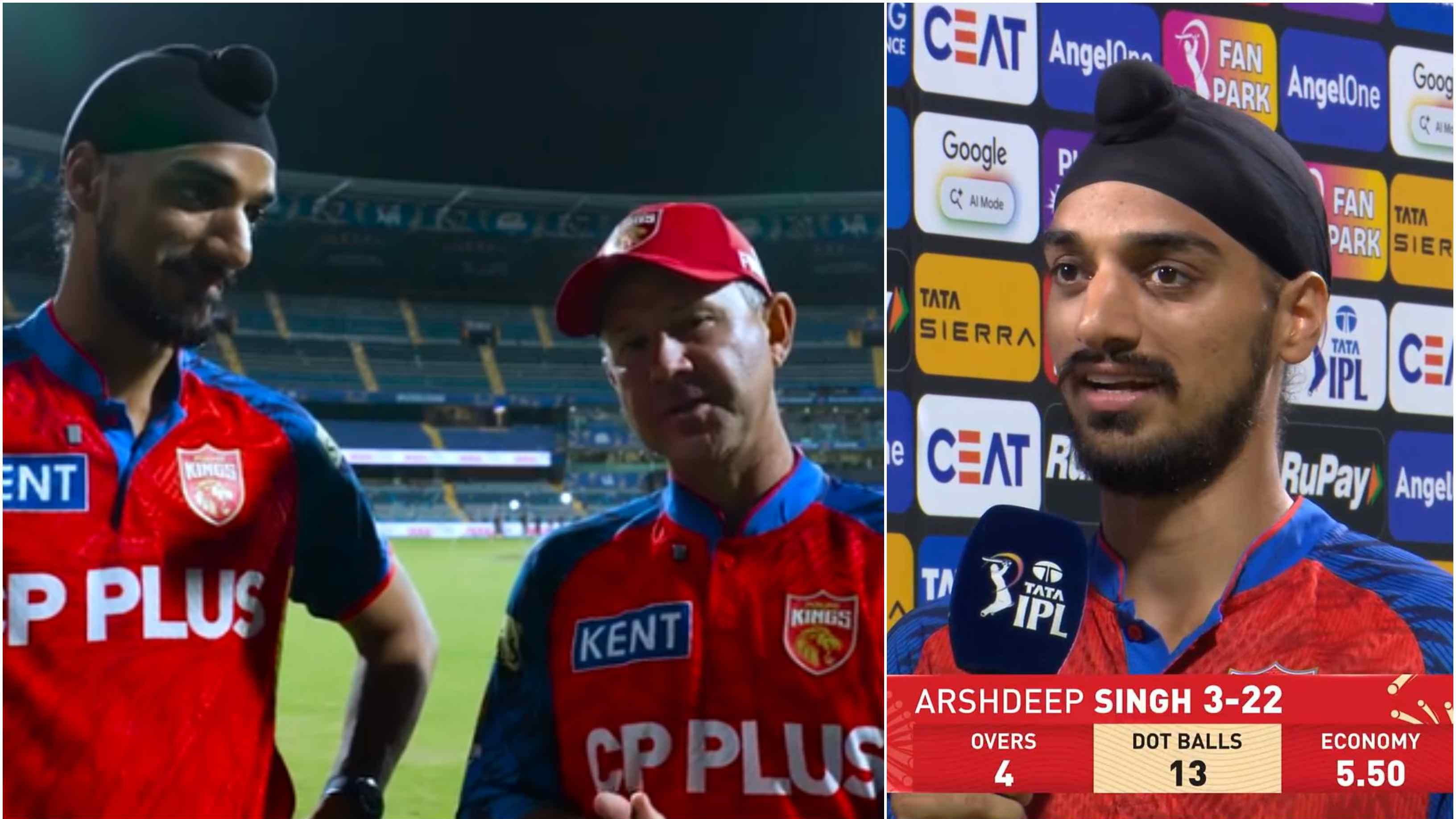 IPL 2026: “You're coming off a high winning a World Cup,” Arshdeep reveals how timely chat with Ponting helped him regain form