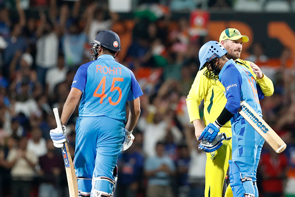 India won the match by 6 wickets against Australia | Getty Images