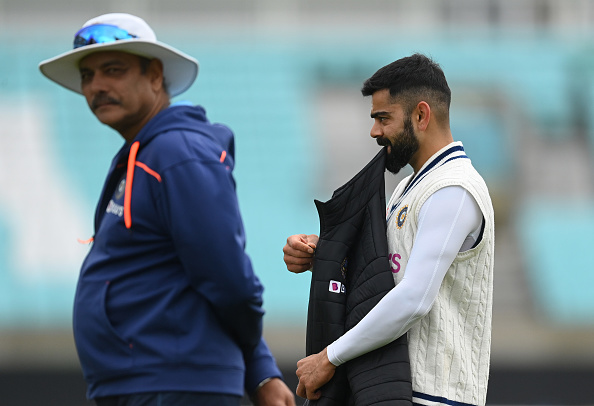 Ravi Shastri and Virat Kohli | Getty