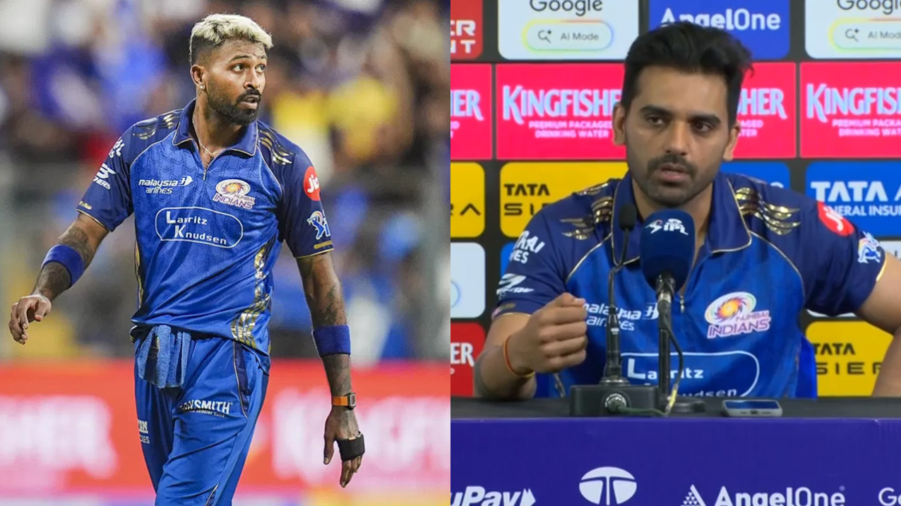 IPL 2026: “Hopefully, he'll…”- Deepak Chahar gives update on MI captain Hardik Pandya’s availability for RR game