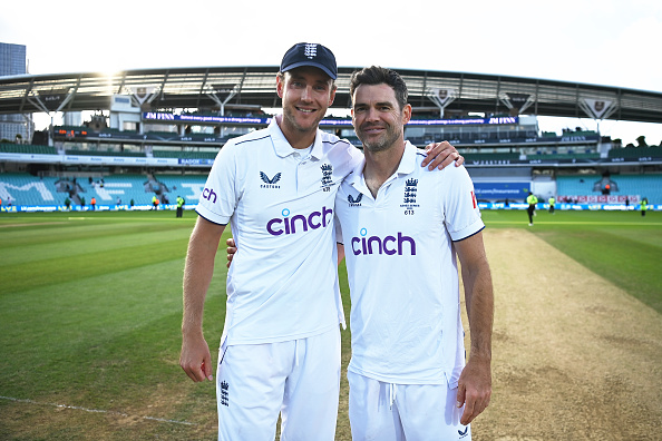 Stuart Broad and James Anderson | Getty