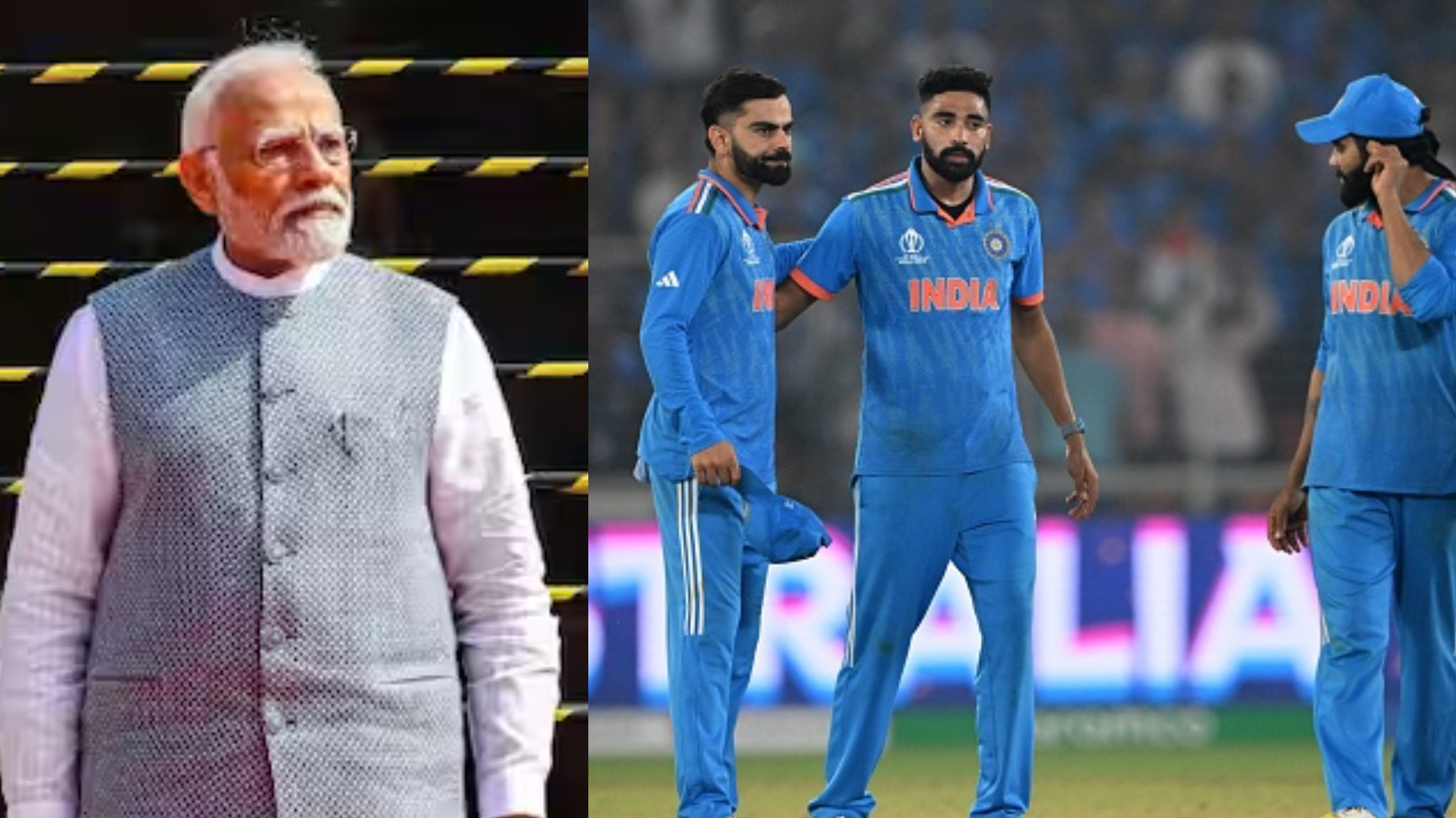 CWC 2023: “We stand with you today and always”- Narendra Modi consoles Team India after World Cup final defeat