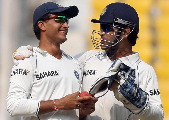 Sourav Ganguly and MS Dhoni | Getty