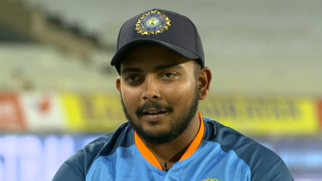 Prithvi Shaw breaks silence on not getting any opportunities on his T20I comeback vs New Zealand