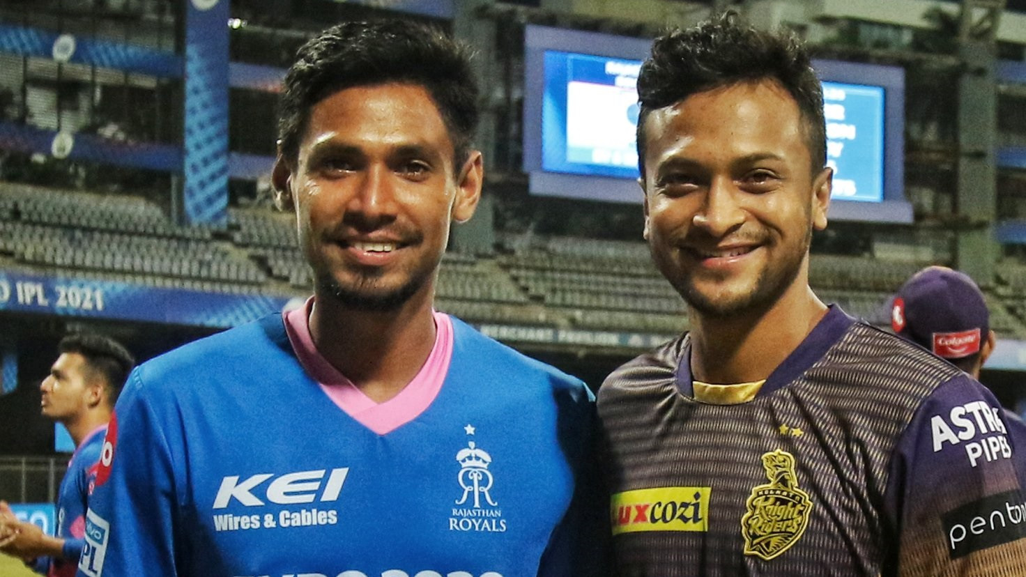 IPL 2021: KKR confirms that Shakib Al Hasan and Mustafizur Rahman land safe...