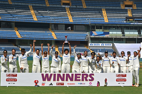 Indian women's team defeated Australia by eight wickets in the one-off Test | Getty