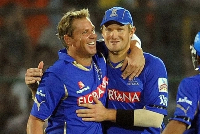 Shane Watson and Shane Warne for RR in IPL | Twitter